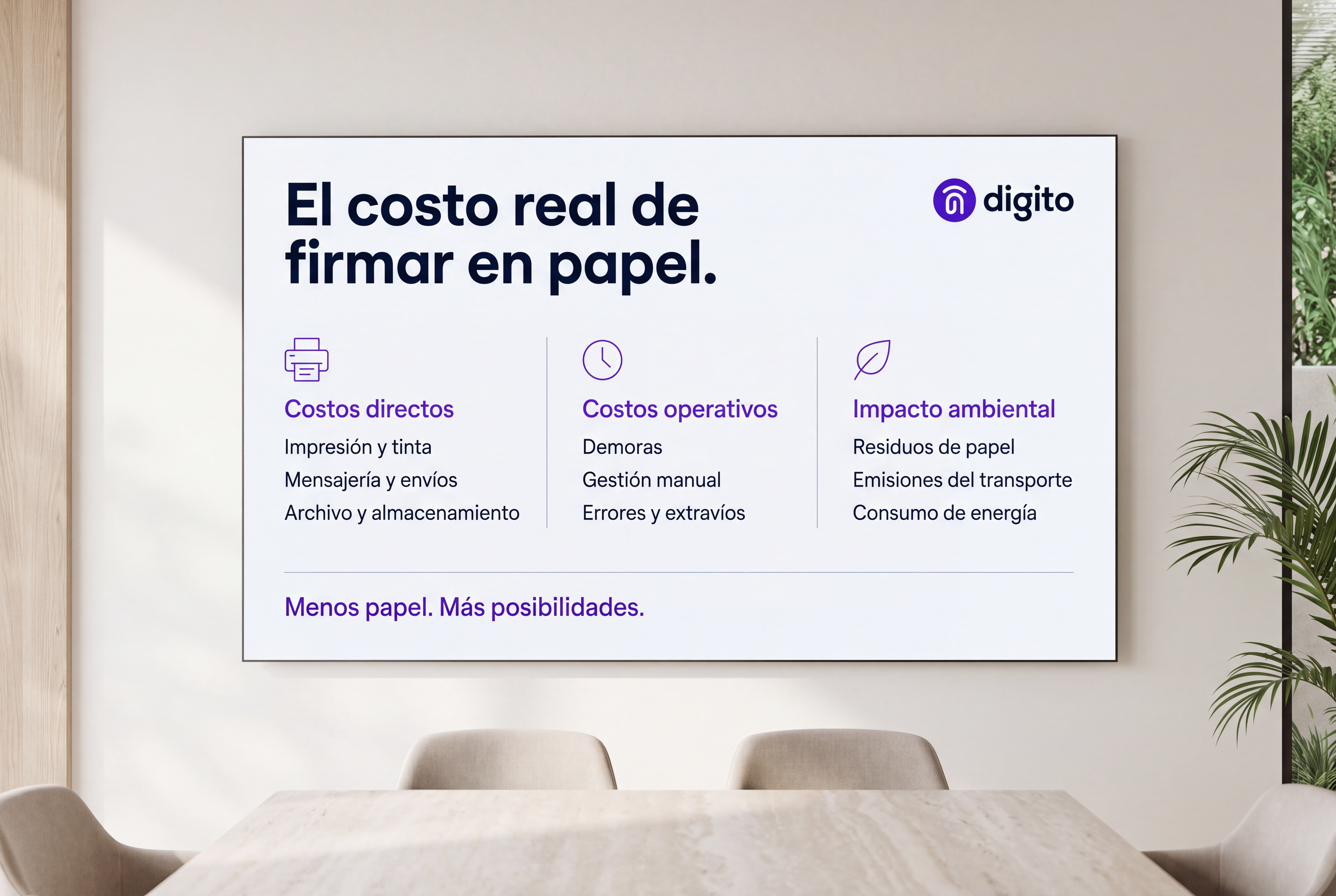El Costo Real de la Firma de Documentos